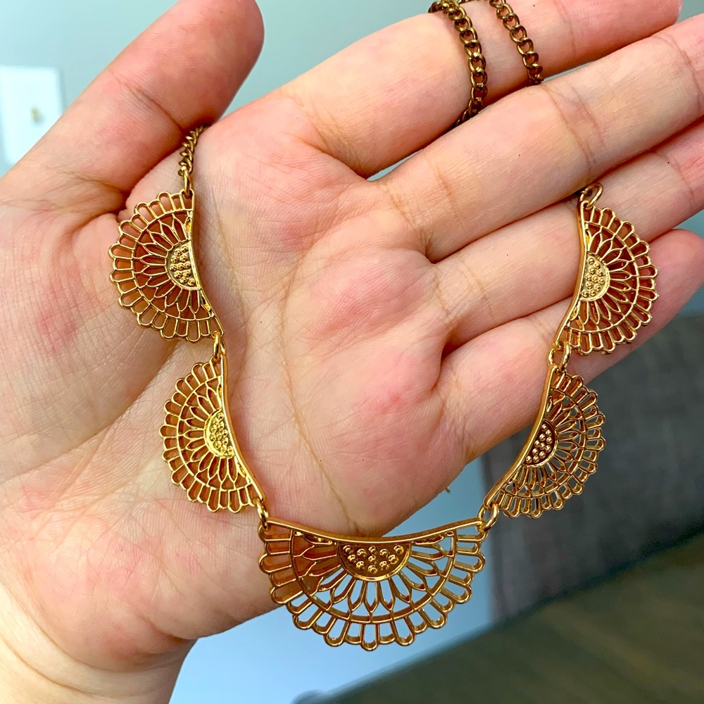 Gold necklace